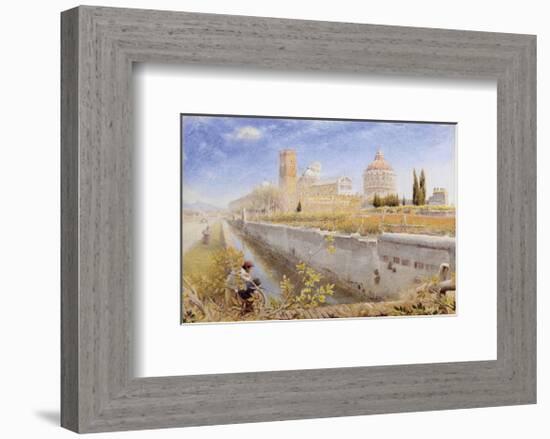 Pisa, 1889-Albert Goodwin-Framed Premium Giclee Print