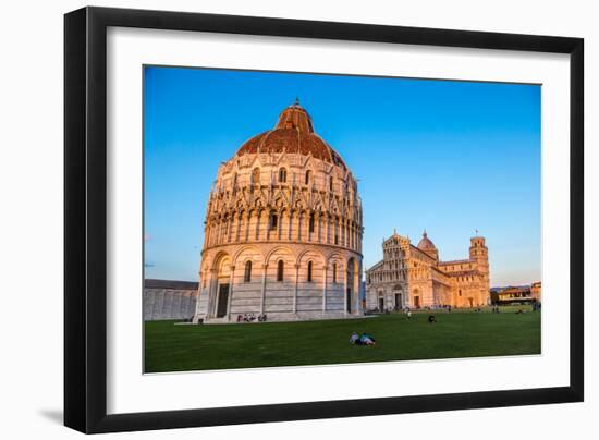 Pisa Baptistery-bloodua-Framed Photographic Print