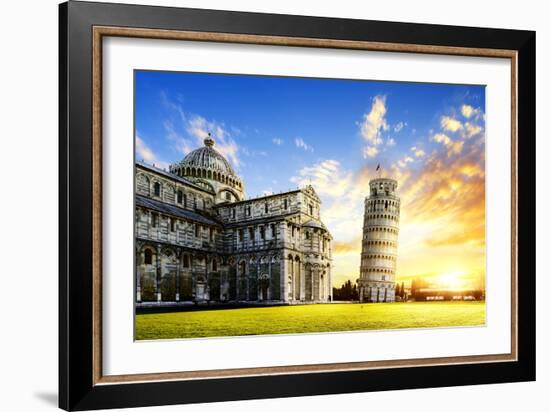 Pisa City-vent du sud-Framed Photographic Print