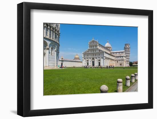 Pisa, Pisa Province, Tuscany, Italy. Campo dei Miracoli, or Field of Miracles. Also known as the...-null-Framed Photographic Print