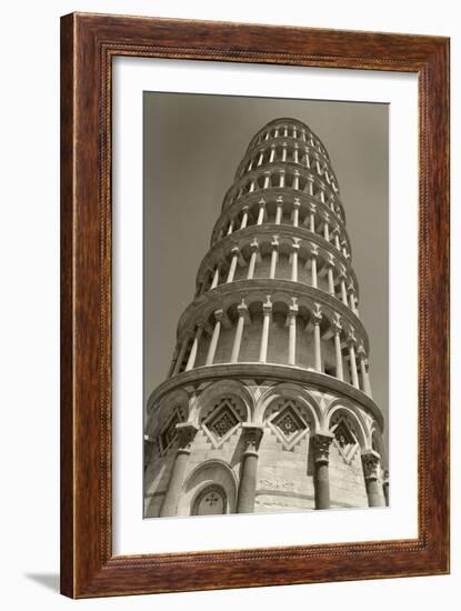 Pisa Tower II-Chris Bliss-Framed Photographic Print