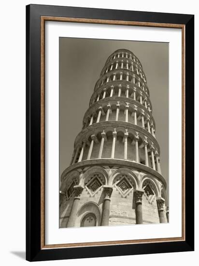 Pisa Tower II-Chris Bliss-Framed Photographic Print