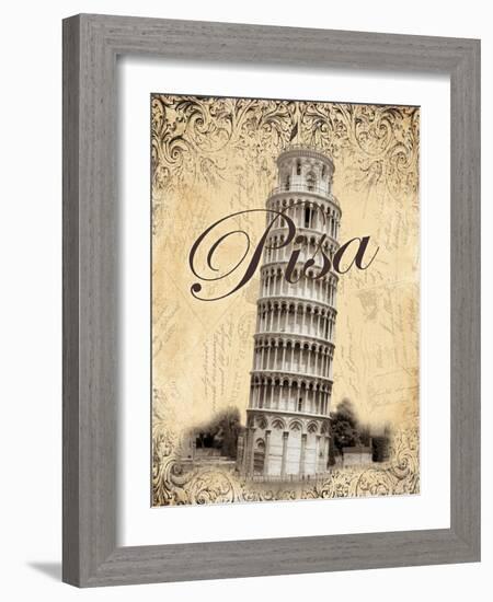 Pisa-Todd Williams-Framed Art Print