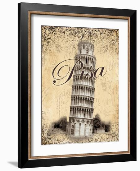 Pisa-Todd Williams-Framed Art Print