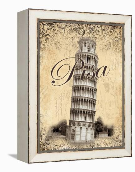 Pisa-Todd Williams-Framed Stretched Canvas