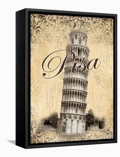Pisa-Todd Williams-Framed Stretched Canvas