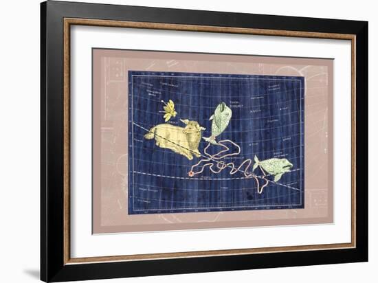 Pisces and Aries-null-Framed Art Print