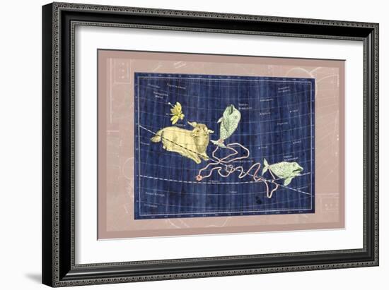 Pisces and Aries-null-Framed Art Print