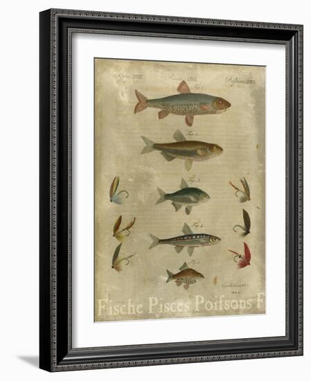 Pisces Composition I-null-Framed Art Print