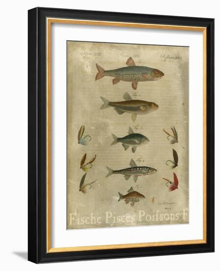 Pisces Composition I-null-Framed Art Print