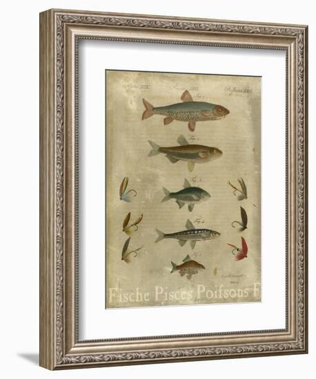 Pisces Composition I-null-Framed Art Print