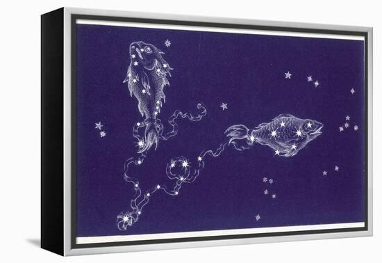 Pisces-Roberta Norton-Framed Premier Image Canvas