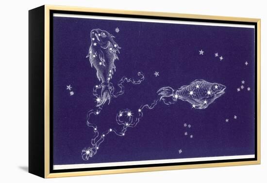 Pisces-Roberta Norton-Framed Premier Image Canvas