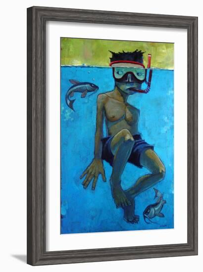 Pisces-Aaron Jasinski-Framed Art Print