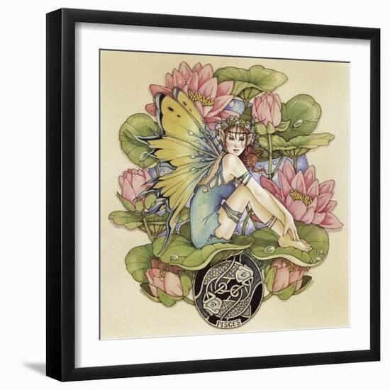 Pisces-Linda Ravenscroft-Framed Giclee Print