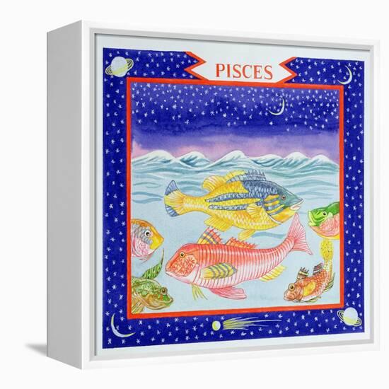 Pisces-Catherine Bradbury-Framed Premier Image Canvas