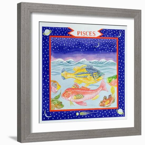 Pisces-Catherine Bradbury-Framed Giclee Print