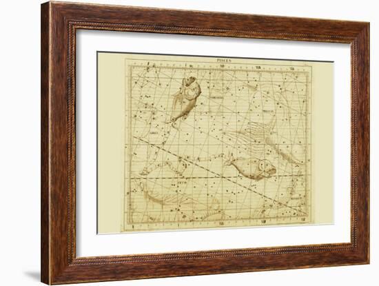 Pisces-Sir John Flamsteed-Framed Art Print