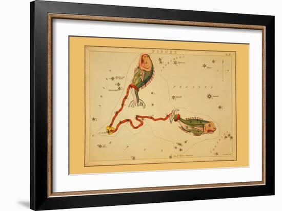 Pisces-Aspin Jehosaphat-Framed Art Print