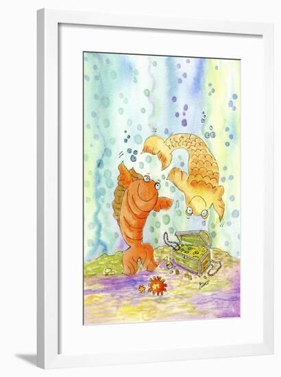 Pisces-Jennifer Zsolt-Framed Giclee Print