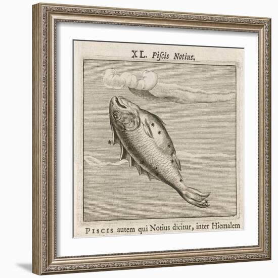 Piscis Notius-Gaius Julius Hyginus-Framed Art Print