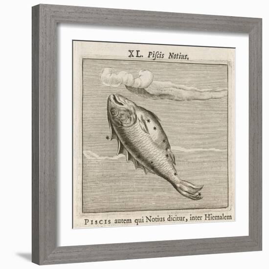 Piscis Notius-Gaius Julius Hyginus-Framed Art Print