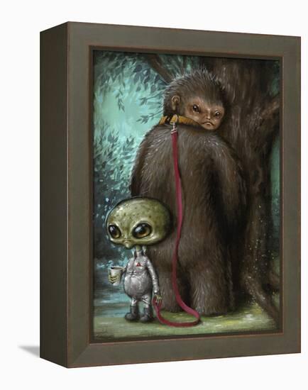 Piss Stop-Jason Limon-Framed Premier Image Canvas