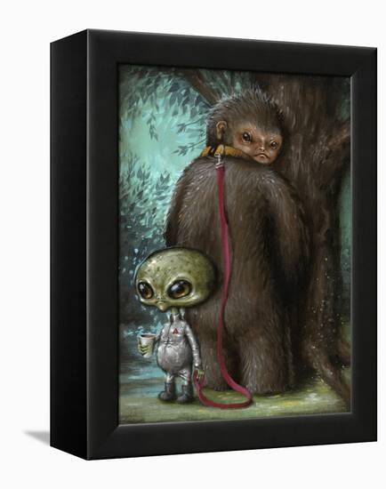 Piss Stop-Jason Limon-Framed Premier Image Canvas