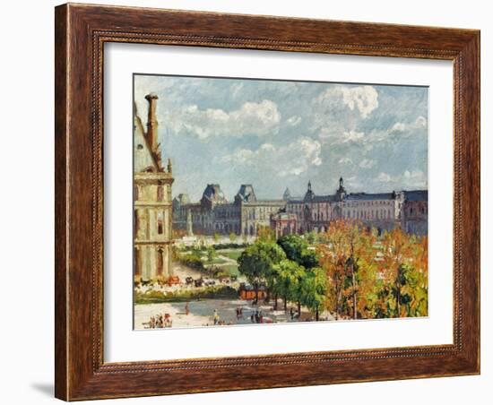 Pissarro: Carrousel, 1900-Camille Pissarro-Framed Giclee Print