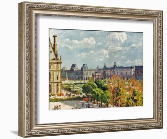 Pissarro: Carrousel, 1900-Camille Pissarro-Framed Giclee Print