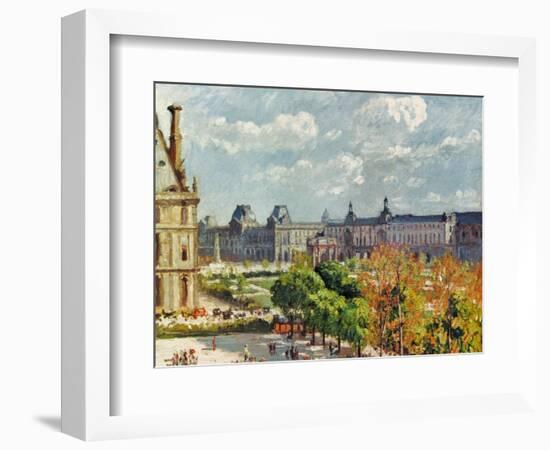 Pissarro: Carrousel, 1900-Camille Pissarro-Framed Giclee Print