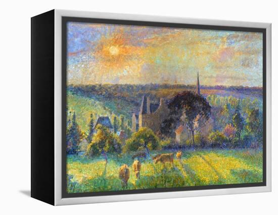 Pissarro: Eragny, 1895-Camille Pissarro-Framed Premier Image Canvas