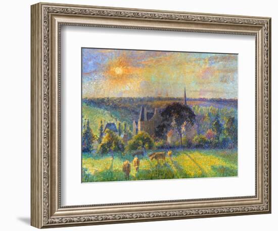 Pissarro: Eragny, 1895-Camille Pissarro-Framed Giclee Print