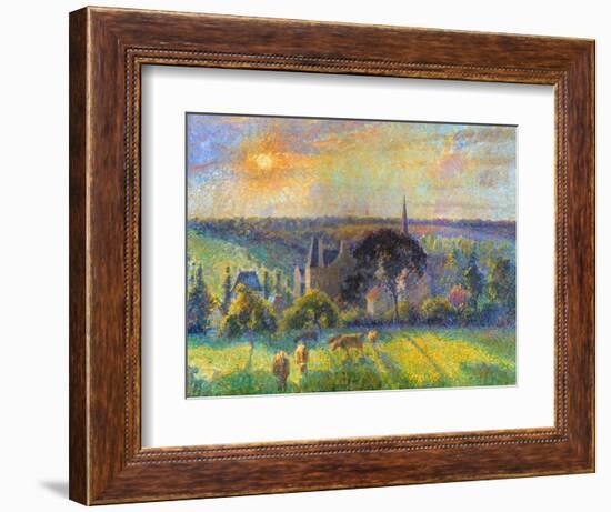 Pissarro: Eragny, 1895-Camille Pissarro-Framed Giclee Print