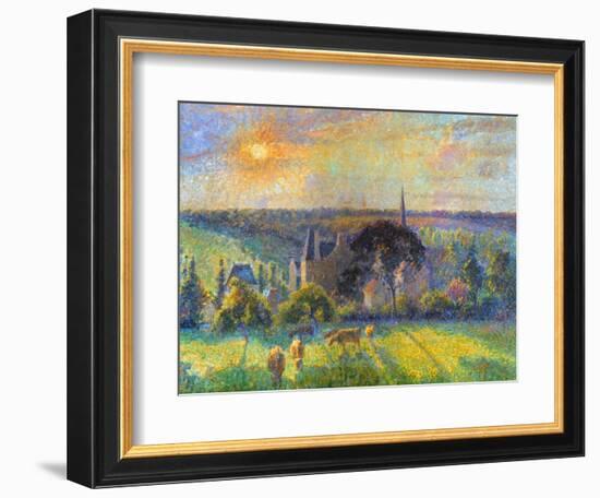 Pissarro: Eragny, 1895-Camille Pissarro-Framed Giclee Print