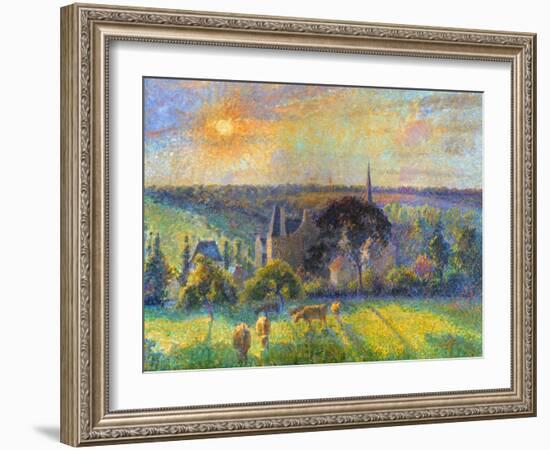 Pissarro: Eragny, 1895-Camille Pissarro-Framed Giclee Print