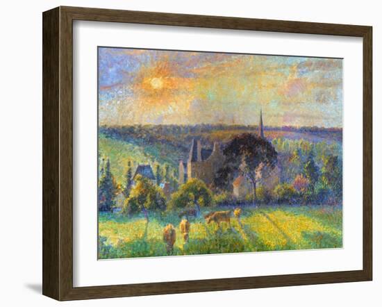 Pissarro: Eragny, 1895-Camille Pissarro-Framed Giclee Print