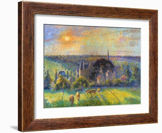 Pissarro: Eragny, 1895-Camille Pissarro-Framed Giclee Print