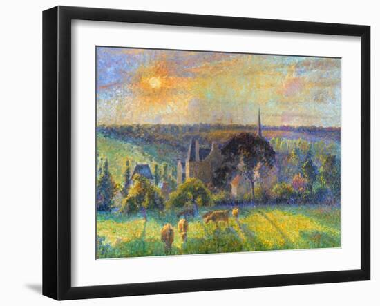 Pissarro: Eragny, 1895-Camille Pissarro-Framed Giclee Print