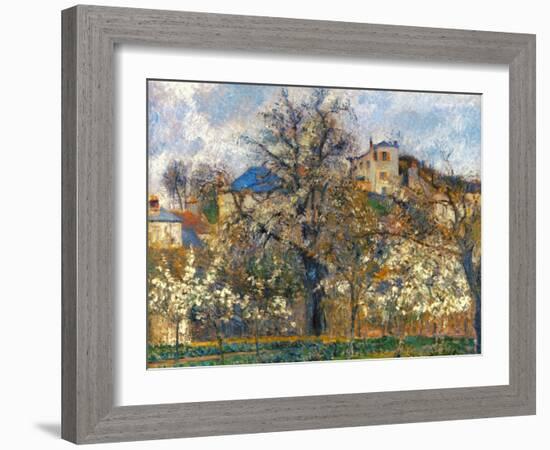 Pissarro: Garden, 1877-Camille Pissarro-Framed Giclee Print