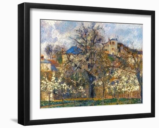 Pissarro: Garden, 1877-Camille Pissarro-Framed Giclee Print