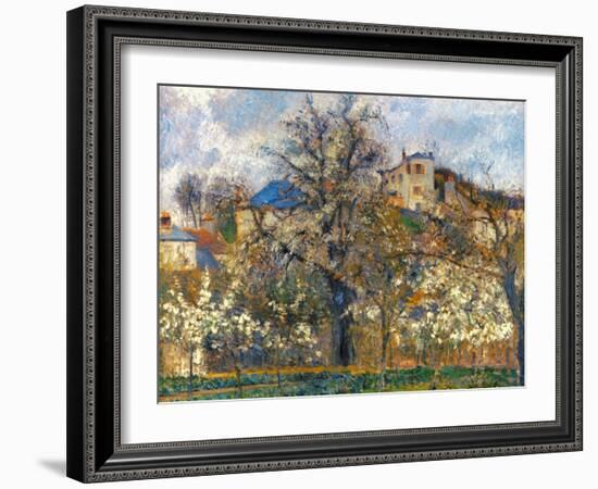 Pissarro: Garden, 1877-Camille Pissarro-Framed Giclee Print