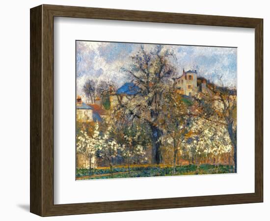 Pissarro: Garden, 1877-Camille Pissarro-Framed Giclee Print