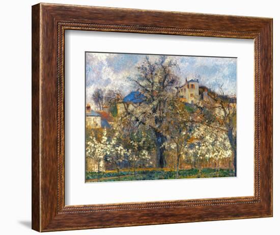 Pissarro: Garden, 1877-Camille Pissarro-Framed Giclee Print