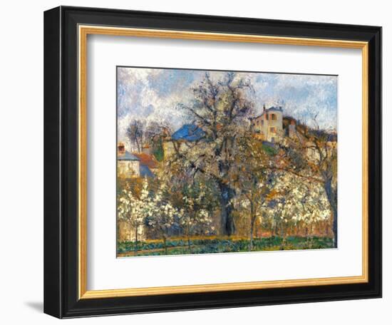 Pissarro: Garden, 1877-Camille Pissarro-Framed Giclee Print