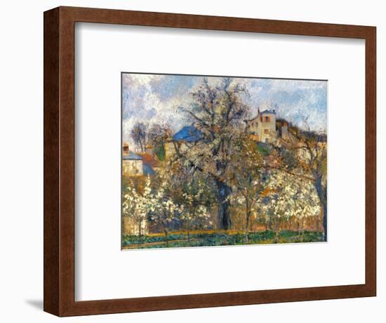 Pissarro: Garden, 1877-Camille Pissarro-Framed Premium Giclee Print