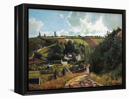 Pissarro: Jallais, 1867-Camille Pissarro-Framed Premier Image Canvas