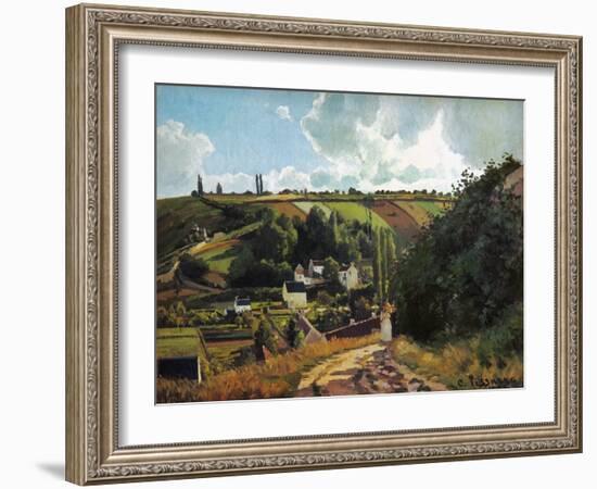 Pissarro: Jallais, 1867-Camille Pissarro-Framed Giclee Print