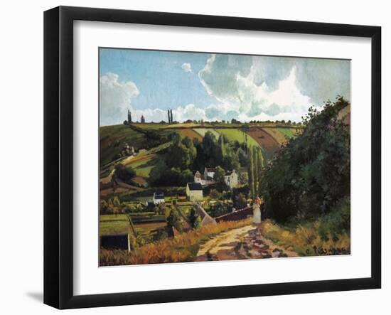 Pissarro: Jallais, 1867-Camille Pissarro-Framed Giclee Print