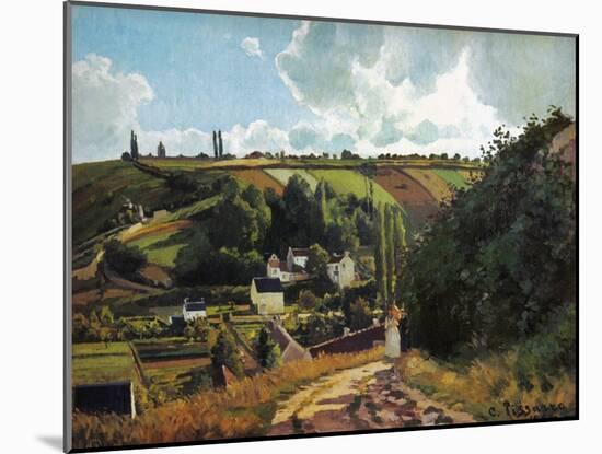 Pissarro: Jallais, 1867-Camille Pissarro-Mounted Giclee Print